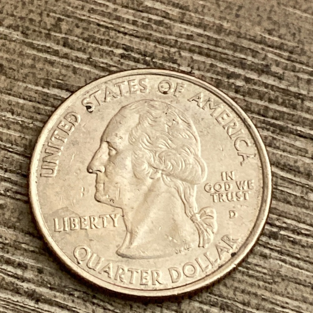Vintage 2004D Wisconsin Cow Quarter
